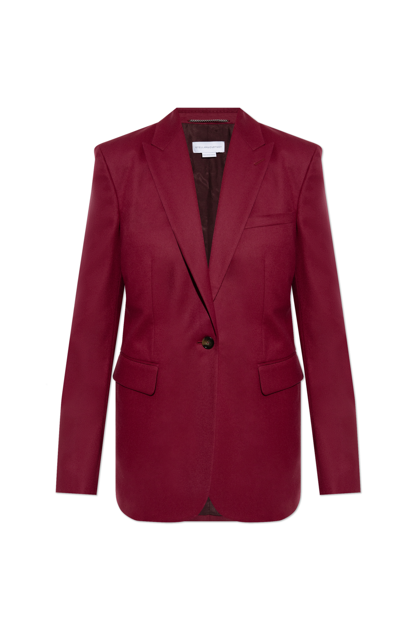 Burgundy Wool blazer Stella McCartney - Vitkac France
